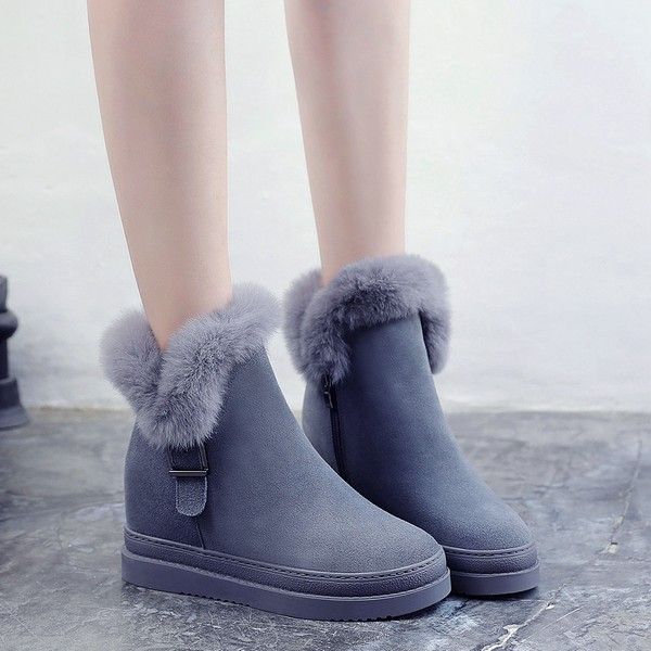 蠢萌的雪地靴才是冬天的标配